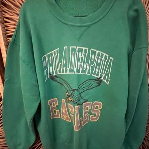 Vintage Philadelphia Eagles Russell Crewneck Large/XL